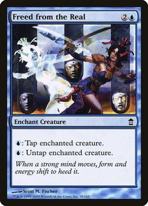 Freed from the Real - Saviors of Kamigawa (SOK) #38 - Common Magic: The Gathering Trading Card