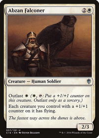 Abzan Falconer - Commander 2016 (C16) #57 - Uncommon Magic: The Gathering Trading Card