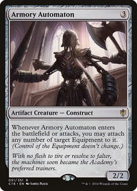 Armory Automaton - Commander 2016 (C16) #51 - Rare Magic: The Gathering Trading Card