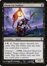 Ghost-Lit Stalker - Saviors of Kamigawa (SOK) #69 - Uncommon Magic: The Gathering Trading Card