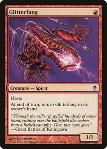 Glitterfang - Saviors of Kamigawa (SOK) #100 - Common Magic: The Gathering Trading Card