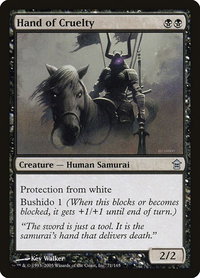 Hand of Cruelty - Saviors of Kamigawa (SOK) #71 - Uncommon Magic: The Gathering Trading Card