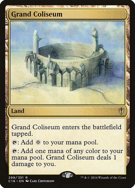 Grand Coliseum - Commander 2016 Magic: The Gathering trading card