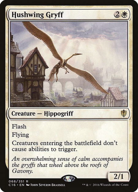 Hushwing Gryff - Commander 2016 Magic: The Gathering trading card
