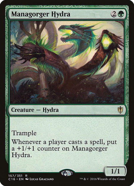 Managorger Hydra - Commander 2016 Magic: The Gathering trading card