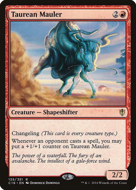 Taurean Mauler - Commander 2016 Magic: The Gathering trading card