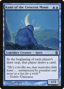 Kami of the Crescent Moon - Saviors of Kamigawa (SOK) #42 - Rare Magic: The Gathering Trading Card