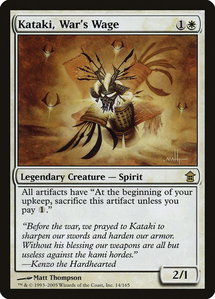 Kataki, War's Wage - Saviors of Kamigawa (SOK) #14 - Rare Magic: The Gathering Trading Card