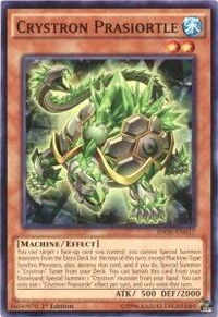 Crystron Prasiortle - Invasion: Vengeance (INOV) #INOV-EN017 - Common / Short Print YuGiOh Trading Card