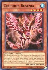 Crystron Rosenix - Invasion: Vengeance (INOV) #INOV-EN020 - Common / Short Print YuGiOh Trading Card