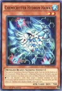 Chemicritter Hydron Hawk - Invasion: Vengeance (INOV) #INOV-EN023 - Common / Short Print YuGiOh Trading Card