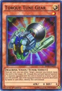 Torque Tune Gear trading card from Invasion: Vengeance Torque Tune Gear - Invasion: Vengeance YuGiOh trading card