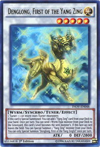 Denglong, First of the Yang Zing - Invasion: Vengeance (INOV) #INOV-EN048 - Ultra Rare YuGiOh Trading Card