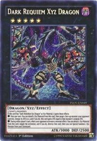 Dark Requiem Xyz Dragon - Invasion: Vengeance (INOV) #INOV-EN049 - Secret Rare YuGiOh Trading Card