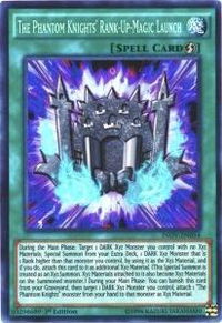 The Phantom Knights' Rank-Up-Magic Launch - Invasion: Vengeance (INOV) #INOV-EN054 - Super Rare YuGiOh Trading Card
