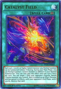 Catalyst Field - Invasion: Vengeance (INOV) #INOV-EN059 - Ultra Rare YuGiOh Trading Card