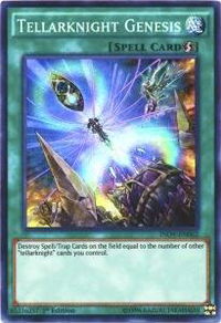 Tellarknight Genesis - Invasion: Vengeance (INOV) #INOV-EN062 - Super Rare YuGiOh Trading Card