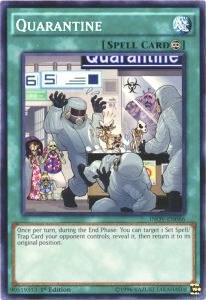 Quarantine - Invasion: Vengeance YuGiOh trading card
