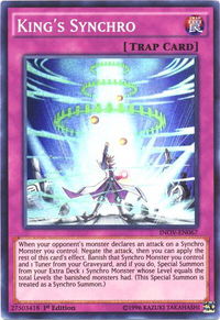 King's Synchro - Invasion: Vengeance (INOV) #INOV-EN067 - Super Rare YuGiOh Trading Card
