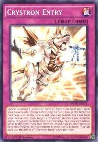 Crystron Entry - Invasion: Vengeance (INOV) #INOV-EN071 - Common / Short Print YuGiOh Trading Card