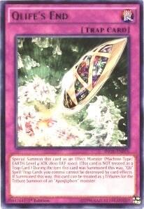 Qlife's End - Invasion: Vengeance (INOV) #INOV-EN076 - Rare YuGiOh Trading Card