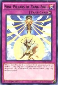 Nine Pillars of Yang Zing - Invasion: Vengeance (INOV) #INOV-EN077 - Rare YuGiOh Trading Card
