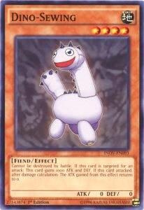 Dino-Sewing - Invasion: Vengeance (INOV) #INOV-EN093 - Common / Short Print YuGiOh Trading Card