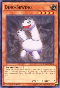 Dino-Sewing - Invasion: Vengeance YuGiOh trading card
