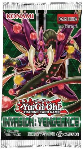 Invasion: Vengeance Booster Pack [1st Edition] - Invasion: Vengeance YuGiOh trading card