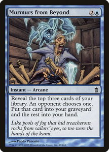Murmurs from Beyond - Saviors of Kamigawa (SOK) #47 - Common Magic: The Gathering Trading Card