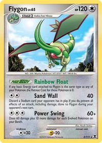 Flygon - 5/111 (DPPt Rising Rivals) - Deck Exclusives (PR) #005/111 - Rare Pokémon Trading Card