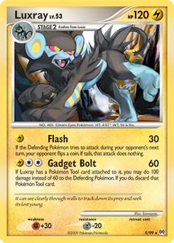 Luxray - 5/99 trading card from Deck Exclusives Luxray - 5/99 - Deck Exclusives Pokémon trading card