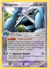 Metagross - 11/101 (EX Hidden Legends) - Deck Exclusives (PR) #011/101 - Rare Pokémon Trading Card