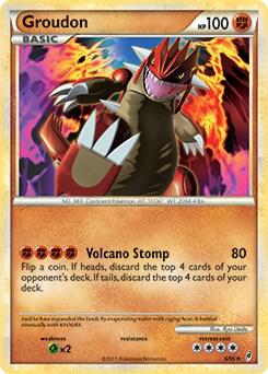 Groudon - 6/95 (Call of Legends) - Deck Exclusives Pokémon trading card