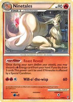 Ninetales - 17/95 (Call of Legends) trading card from Deck Exclusives Ninetales - 17/95 (Call of Legends) - Deck Exclusives Pokémon trading card