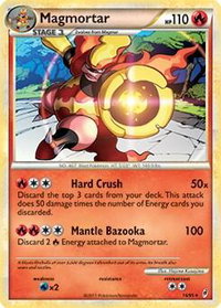 Magmortar - 16/95 (Call of Legends) - Deck Exclusives (PR) #016/95 - Rare Pokémon Trading Card
