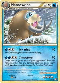 Mamoswine - 5/102 - Deck Exclusives (PR) #005/102 - Rare Pokémon Trading Card