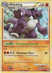 Nidoking - 6/102 (Cracked Ice Holo) - Deck Exclusives (PR) #006/102 - Holo Rare Pokémon Trading Card