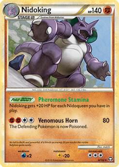 Nidoking - 6/102 - Deck Exclusives Pokémon trading card