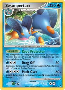 Swampert - 12/147 (DPPt Supreme Victors) - Deck Exclusives (PR) #012/147 - Rare Pokémon Trading Card