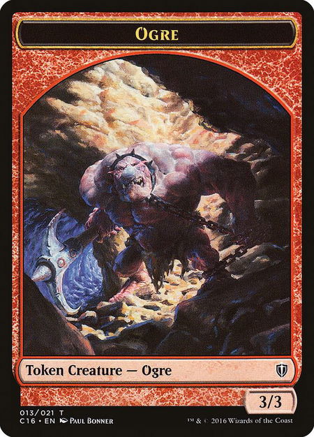 Ogre // Bird (007) Double-Sided Token - Commander 2016 Magic: The Gathering trading card