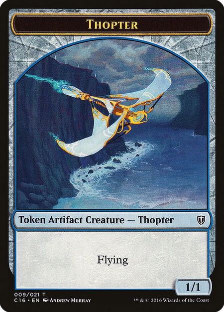 Thopter // Germ Double-Sided Token - Commander 2016 Magic: The Gathering trading card