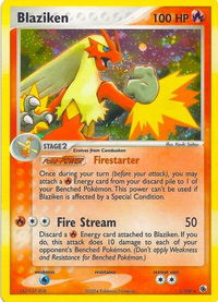 Blaziken (Holo) - EX Battle Stadium (BST) #3 - Holo Rare Pokémon Trading Card