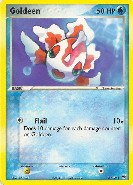 Goldeen - EX Battle Stadium Pokémon trading card