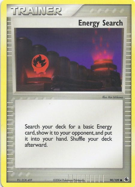 Energy Search - EX Battle Stadium Pokémon trading card