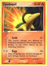 Cyndaquil - EX Battle Stadium (BST) #59 - Common Pokémon Trading Card