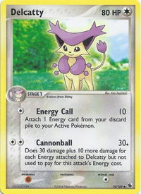 Delcatty - EX Battle Stadium (BST) #29 - Uncommon Pokémon Trading Card