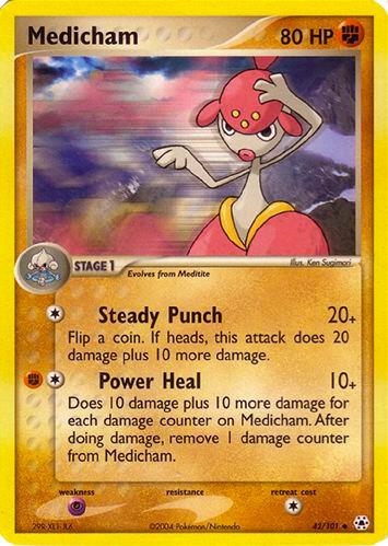 Medicham - EX Battle Stadium Pokémon trading card