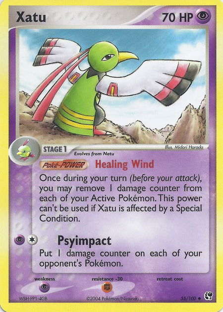 Xatu - EX Battle Stadium Pokémon trading card