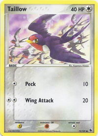 Taillow - EX Battle Stadium (BST) #72 - Common Pokémon Trading Card